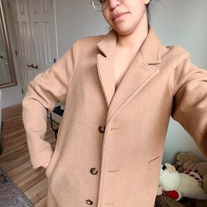 Abercrombie & Fitch Camel Coat